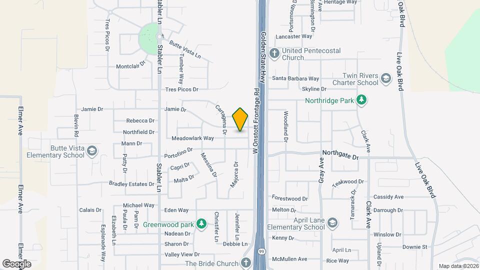 1335 Meadowlark Way Map and Location Details
