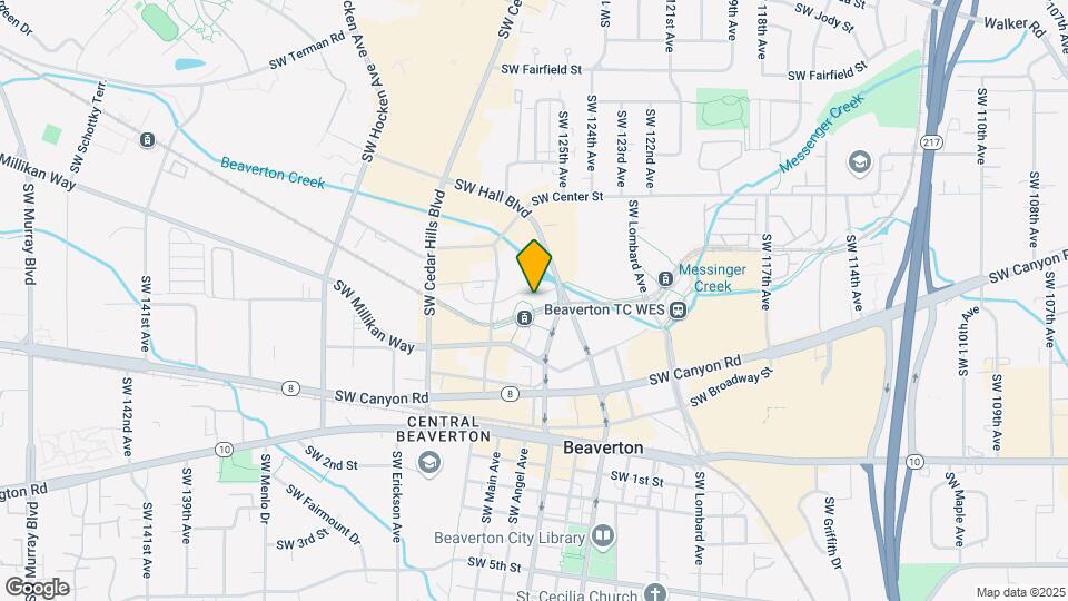 12600 SW Crescent St Map and Location Details