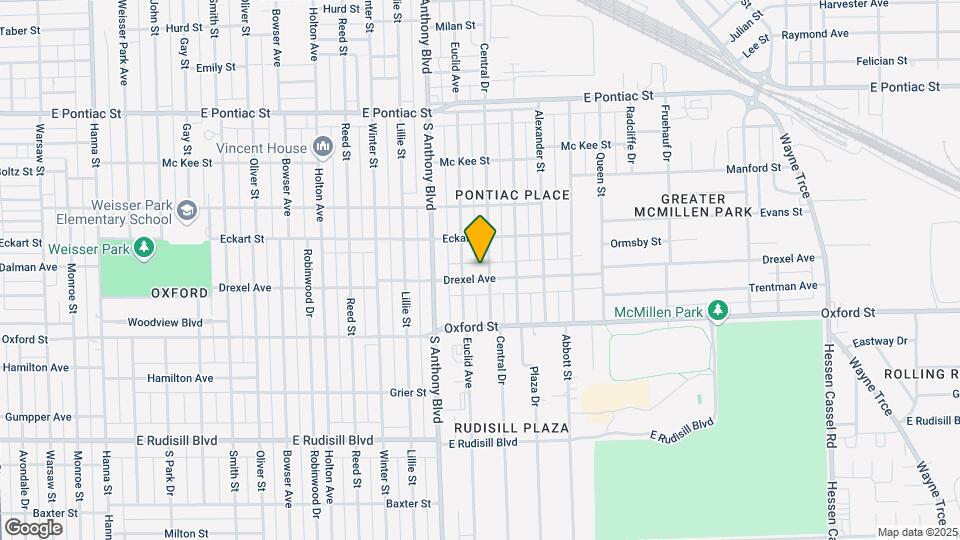 1919 Drexel Ave Map and Location Details