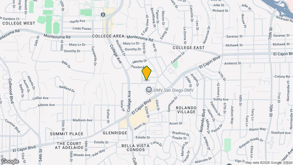 6230 Rose St Map and Location Details