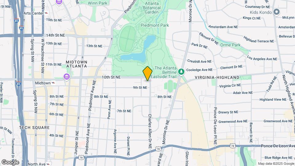 970 Charles Allen Dr NE Map and Location Details