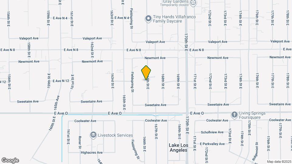 40591 166th St E Mapa y Detalles de la Ubicación
