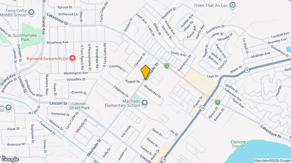 685 Woodcrest Dr Map and Location Details