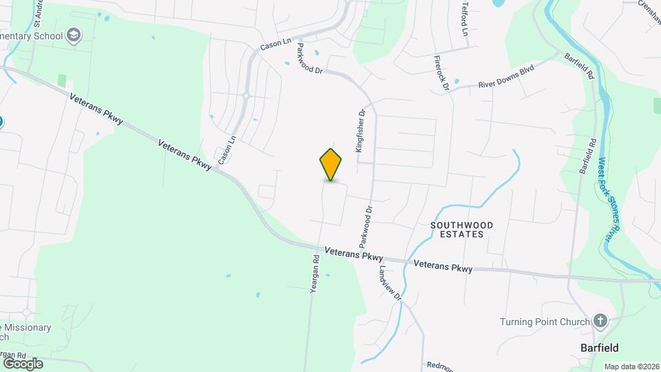 2629 Yeargan Rd Mapa y Detalles de la Ubicación