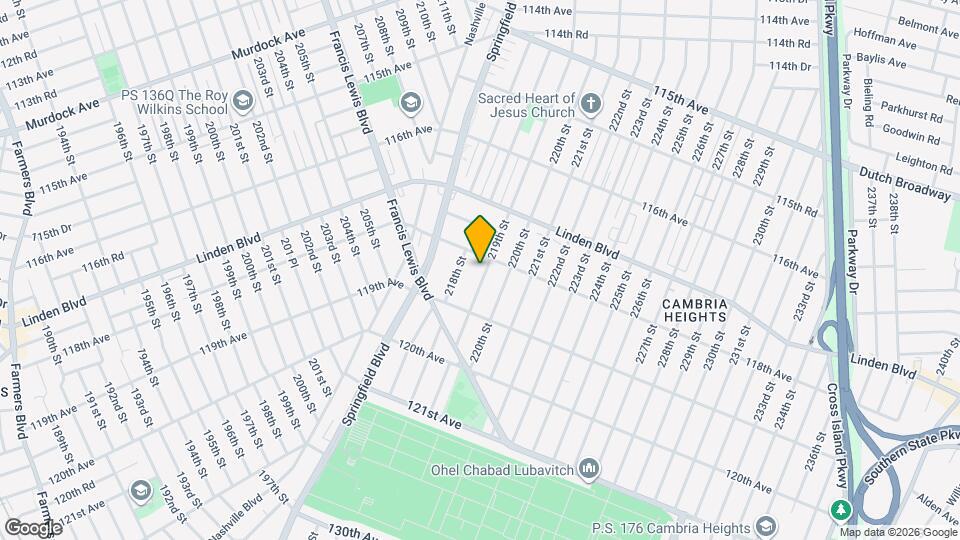 118-14 219th St Map and Location Details