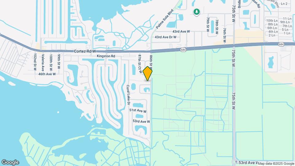 8607 46th Ave Cir W Map and Location Details