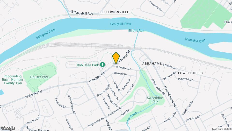 256 W Beidler Rd Map and Location Details