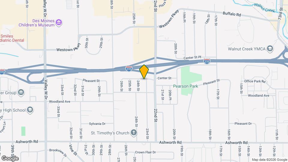 1232 23rd St Map and Location Details