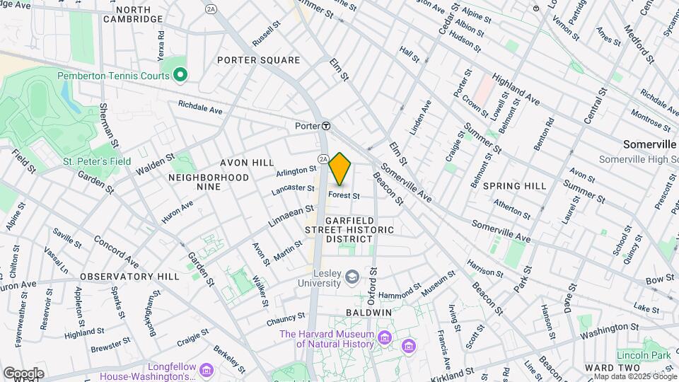 7 Forest St, Unit B2 Map and Location Details