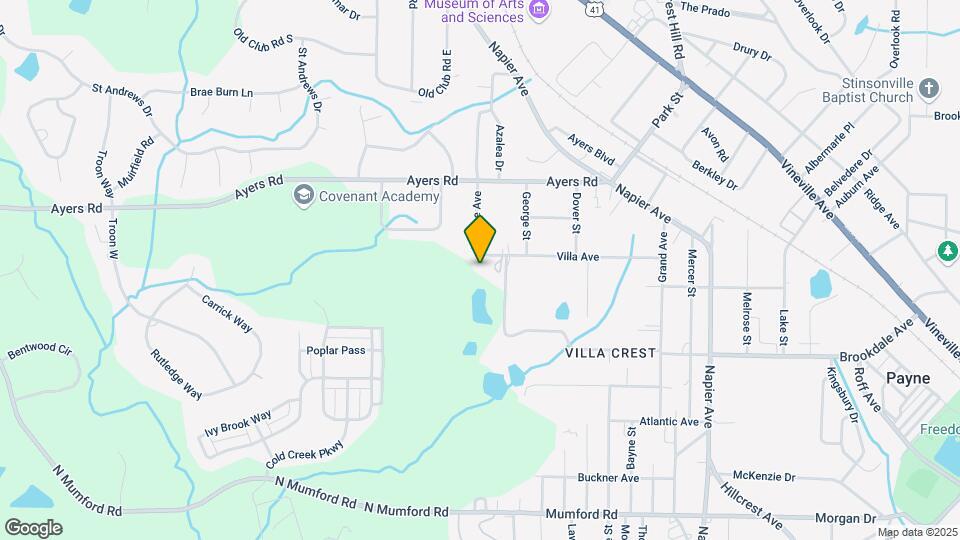 4260 Villa Ave Map and Location Details