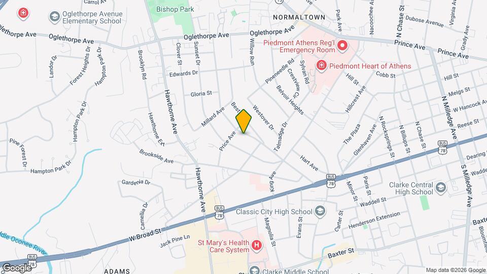 281 Holman Ave Map and Location Details