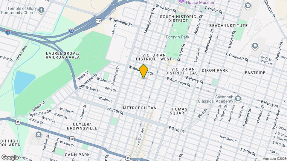 1507 Barnard St Map and Location Details