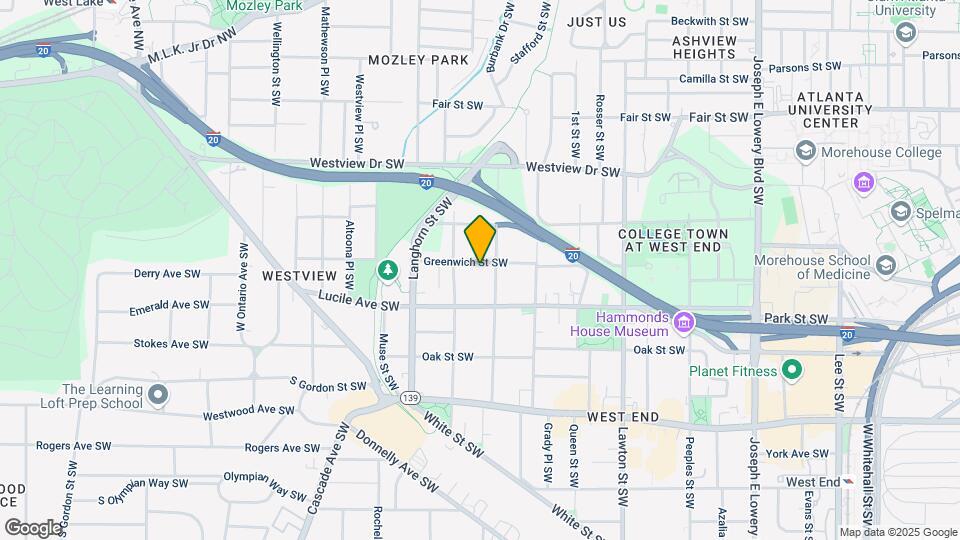 1278 Greenwich St SW Map and Location Details