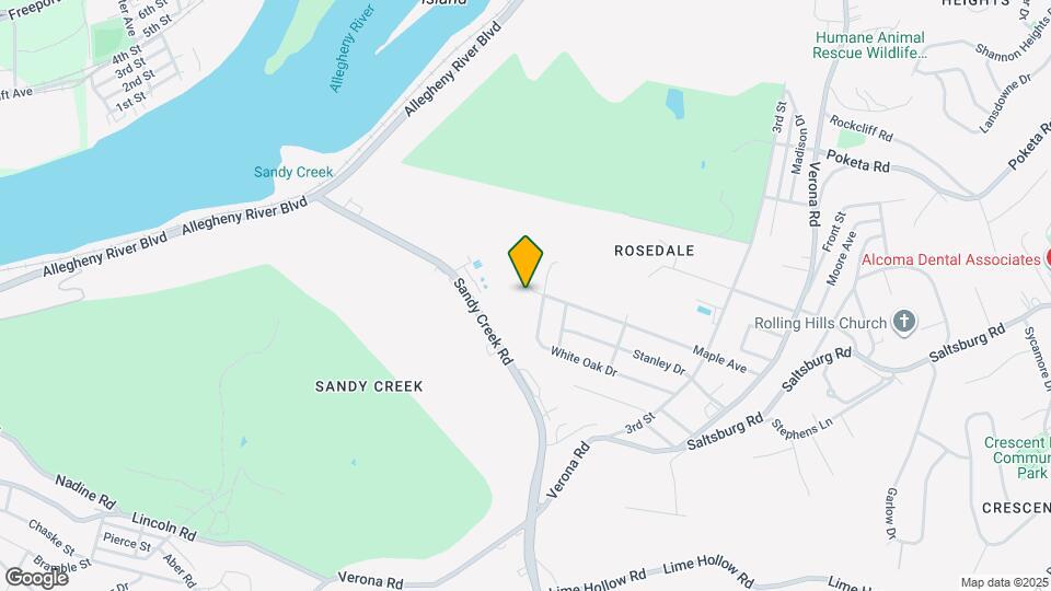 1118 Maple Ave Map and Location Details