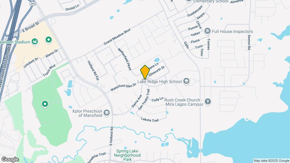 4701 Waterford Glen Dr Map and Location Details