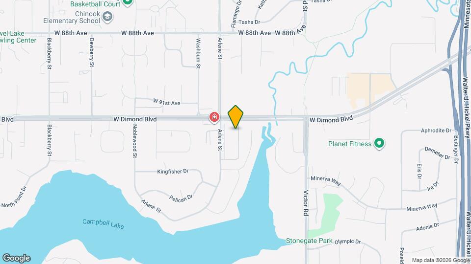 9220 Glenn Haven Dr Map and Location Details