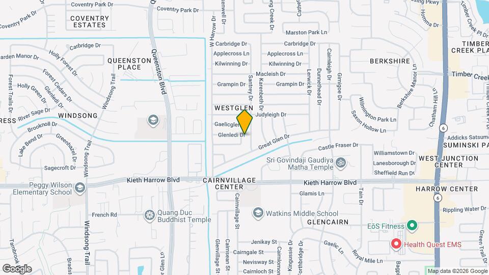 5118 Littleneviss Dr Map and Location Details