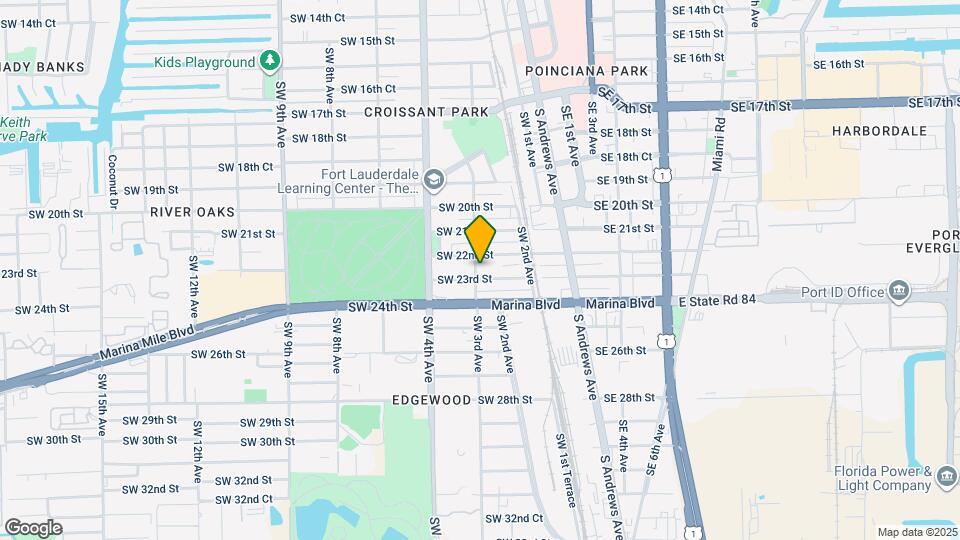 2208 SW 3rd Ave Map and Location Details