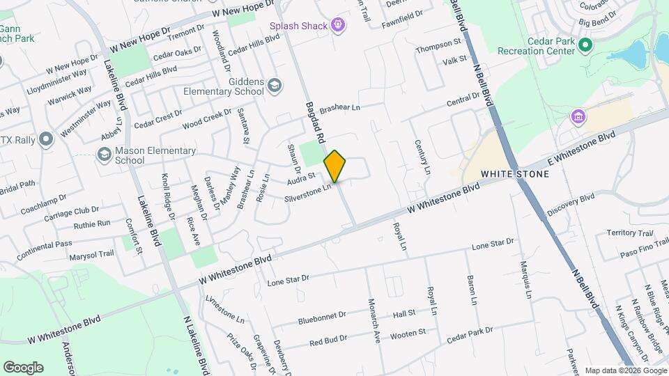 1000 Silverstone Ln Map and Location Details