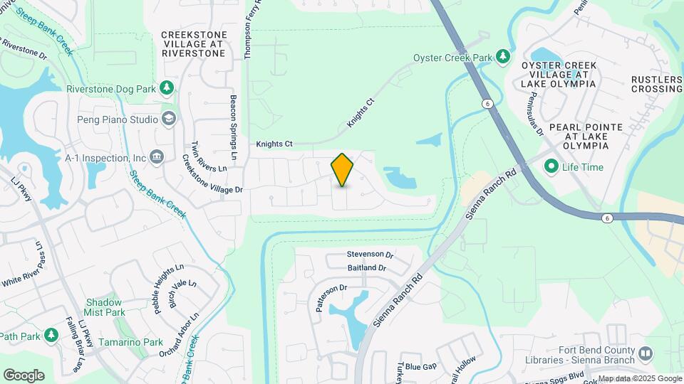 5730 Slate Valley Ct Map and Location Details