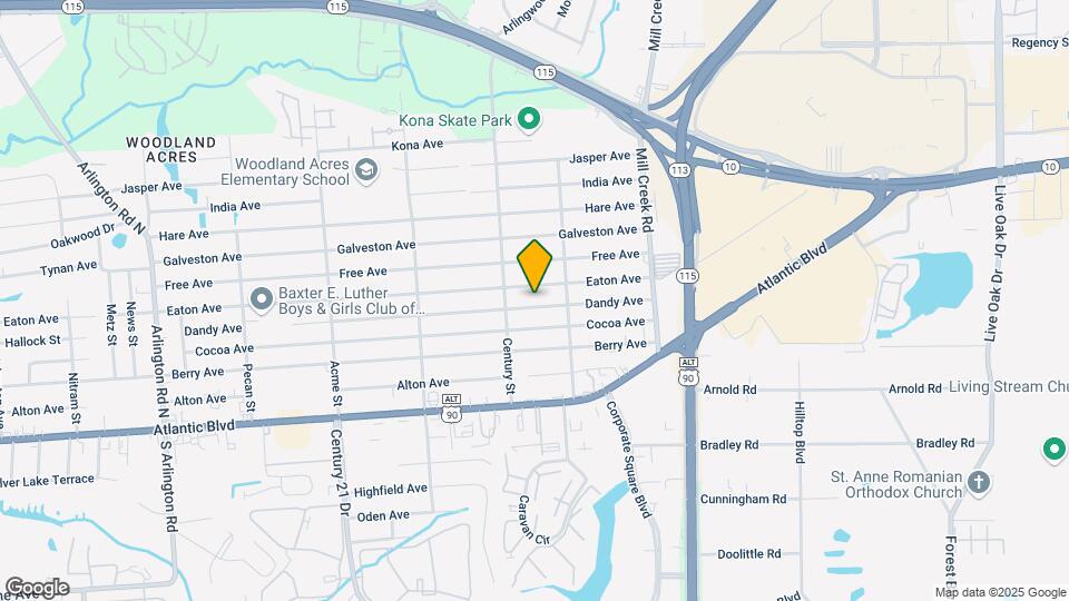 8749 Dandy Ave Map and Location Details