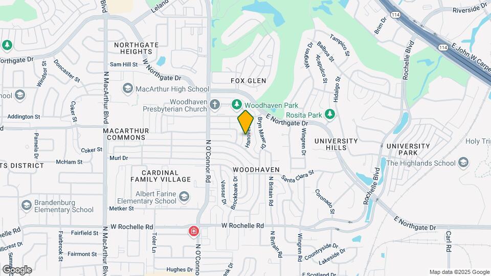 3505 Hanover Ln Map and Location Details