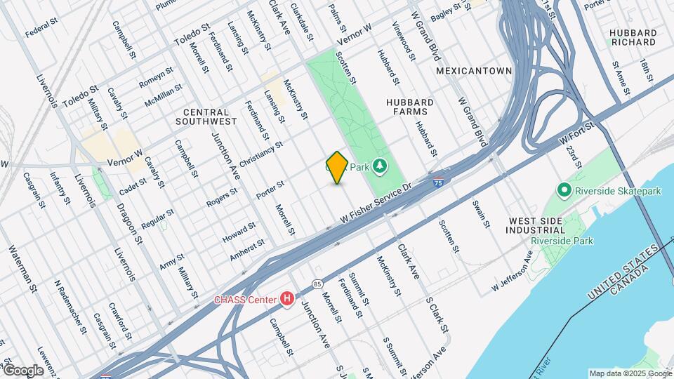 1095 McKinstry St Map and Location Details