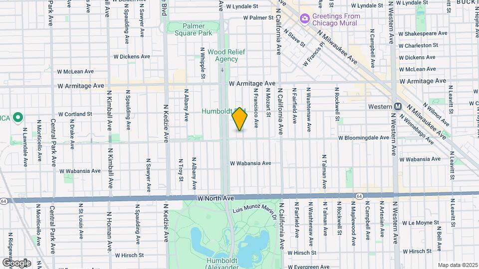1806 N Richmond St Map and Location Details