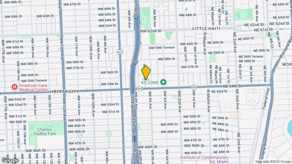 5447 NW 5th Ct Map and Location Details