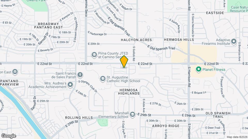 9022 E Cll Norlo Map and Location Details