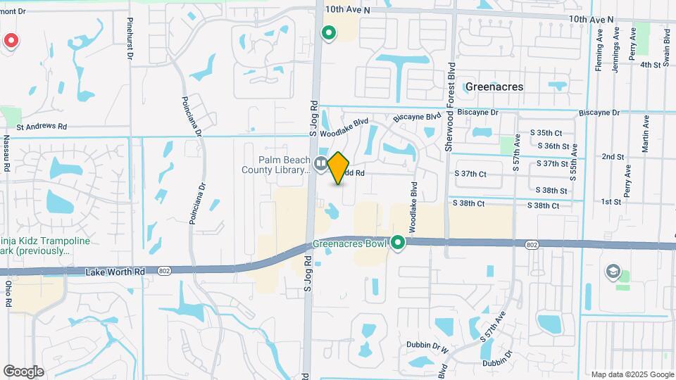 3803 Heather Dr W Map and Location Details