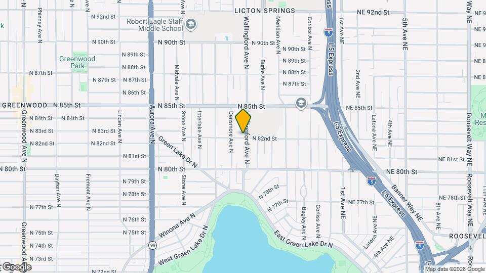 8203 Wallingford Ave N Map and Location Details
