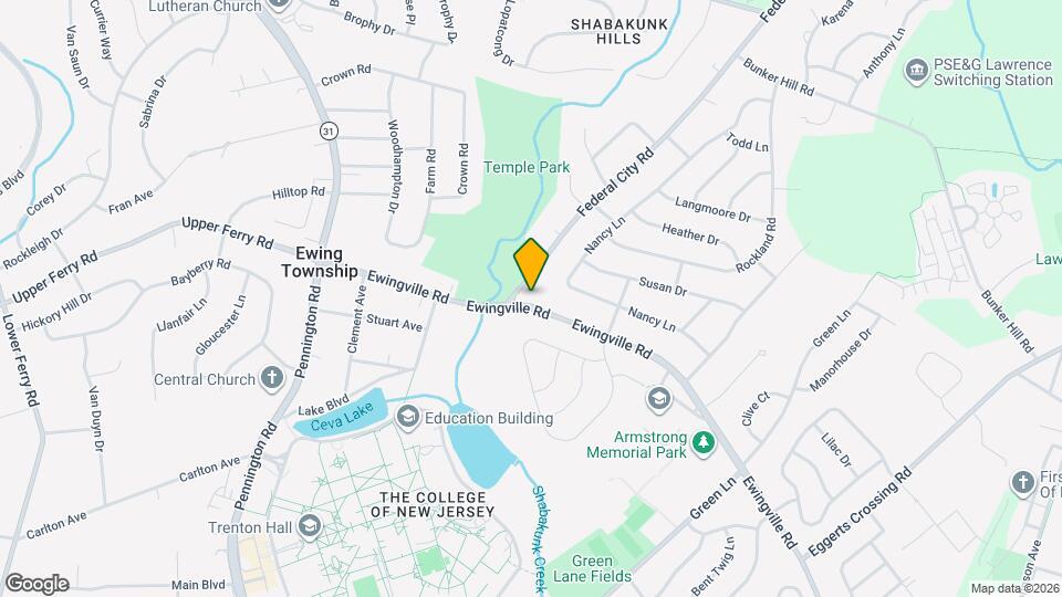 440 Ewingville Rd, Unit 1 Mapa y Detalles de la Ubicación