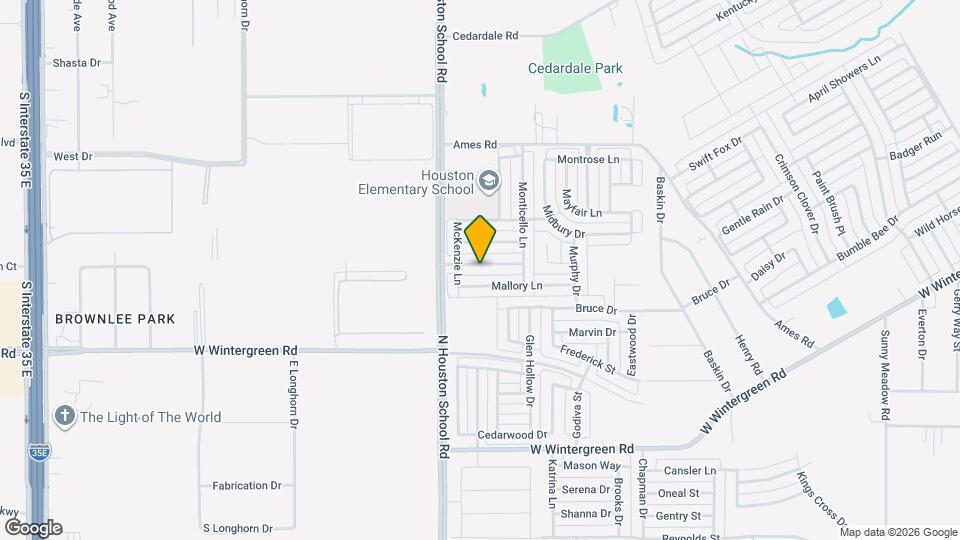 2450 Meadowgate Ln Map and Location Details