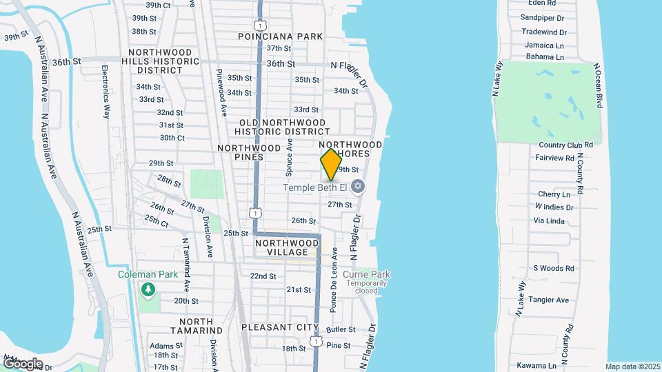 316 28th St Map and Location Details
