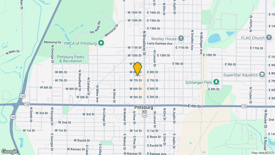 Knights of Columbus Tower Apartments Mapa y Detalles de la Ubicación