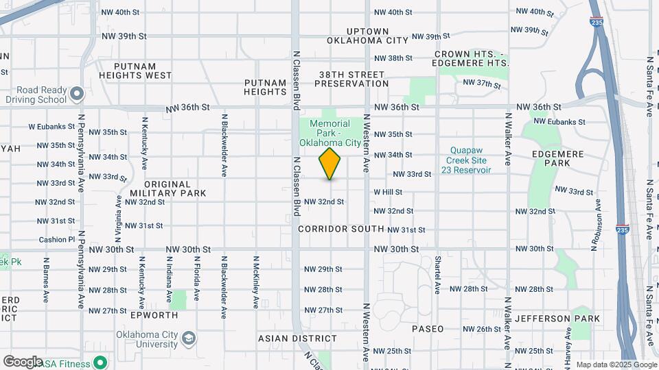 1200 NW 33rd St Map and Location Details