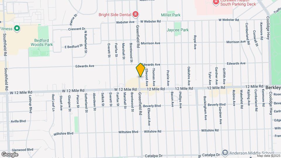 3522 Greenfield Rd Mapa y Detalles de la Ubicación