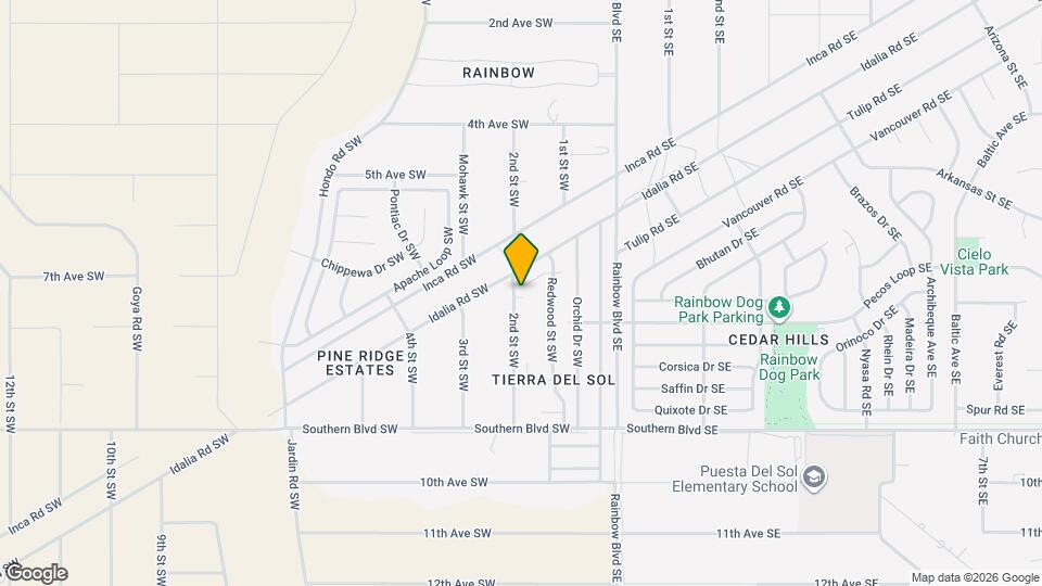 129 Redwood Pl SW Map and Location Details