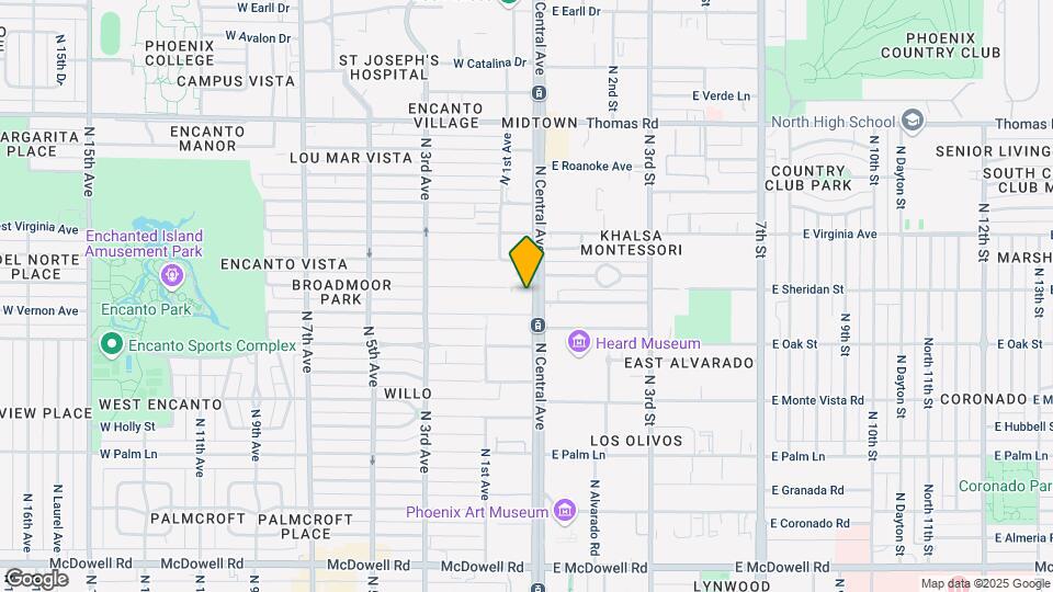 Edison Midtown Map and Location Details
