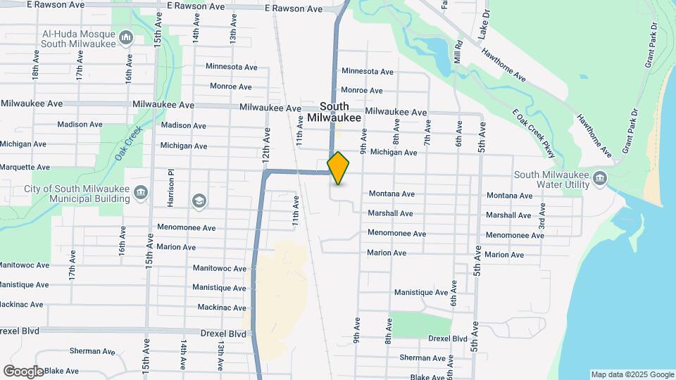 Marquette Manor Mapa y Detalles de la Ubicación