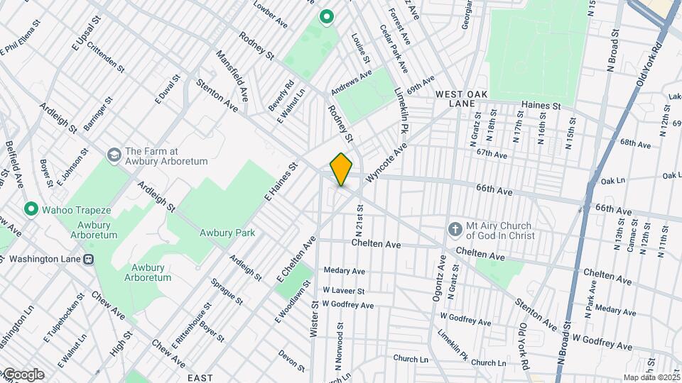 2128 Stenton Ave, Unit Stenton Ave 2nd fl Mapa y Detalles de la Ubicación