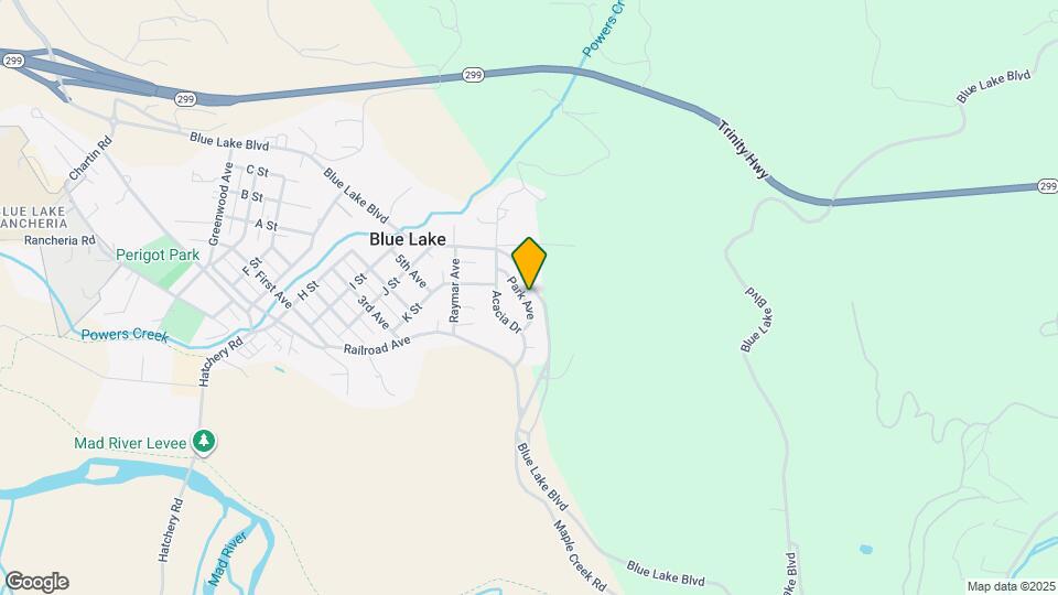 116 Park Ave Map and Location Details