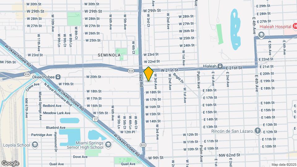 355 W 19th St Mapa y Detalles de la Ubicación