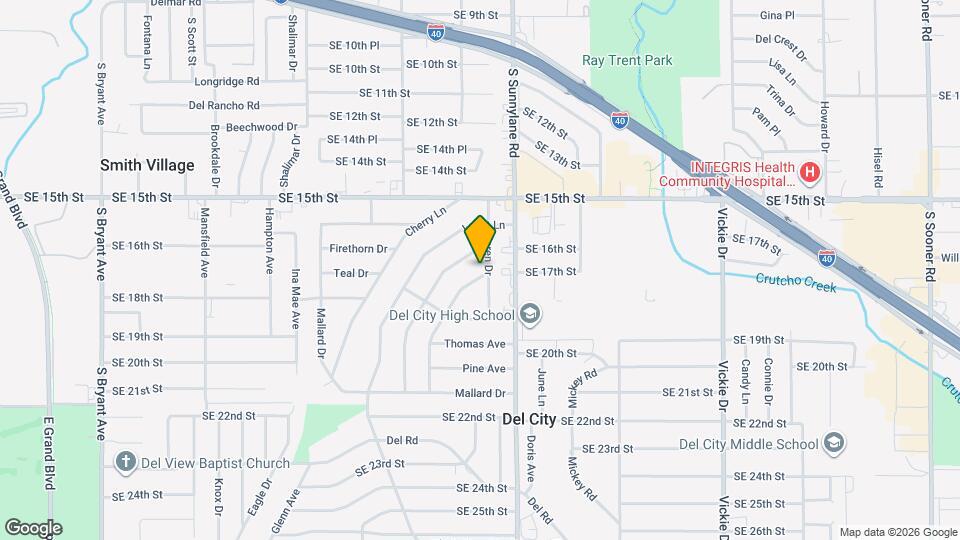 1605 Breckenridge Dr Map and Location Details