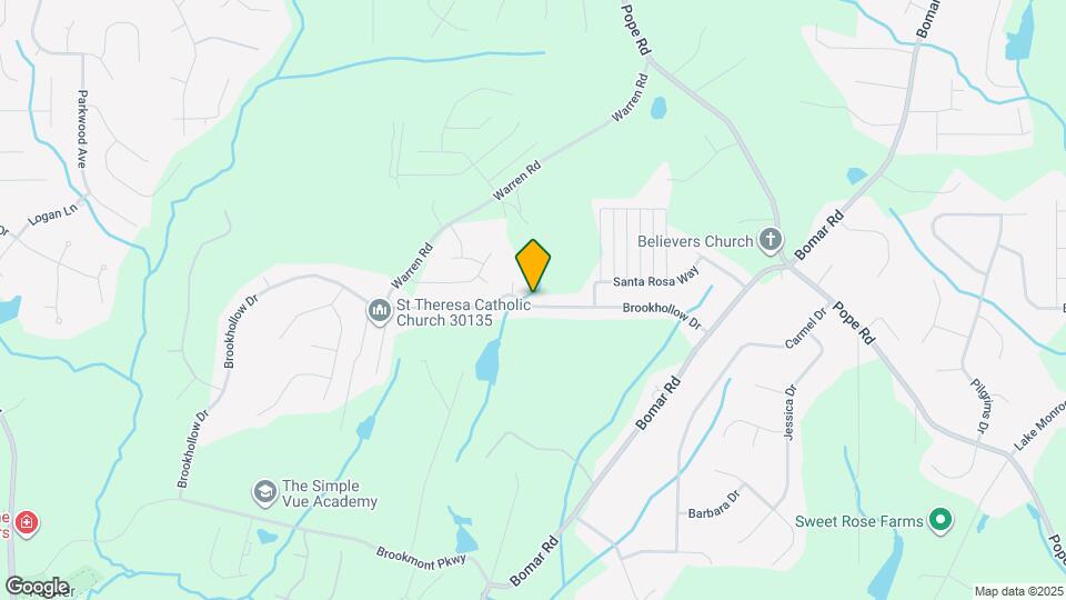 3810 Brookhollow Dr Map and Location Details