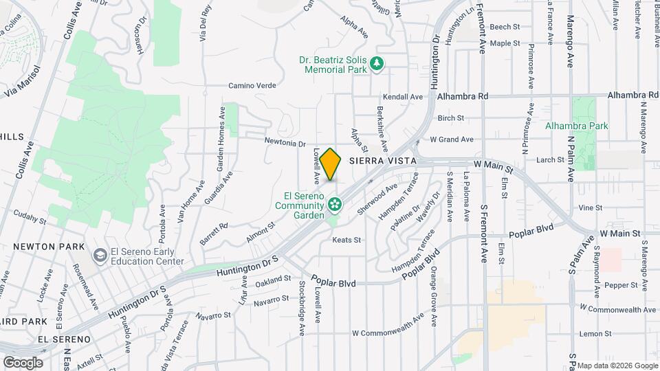 4219 Maycrest Ave Map and Location Details