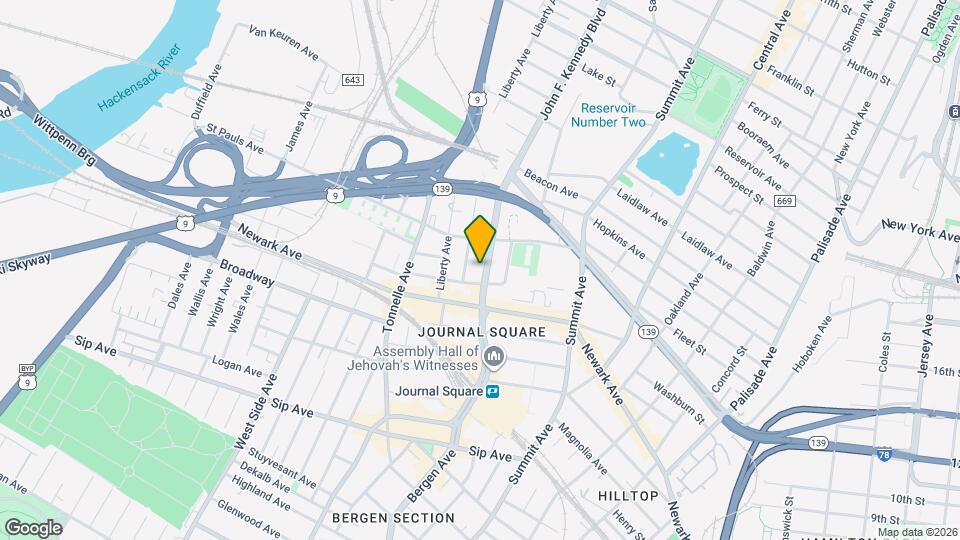 3025 John F. Kennedy Blvd Map and Location Details