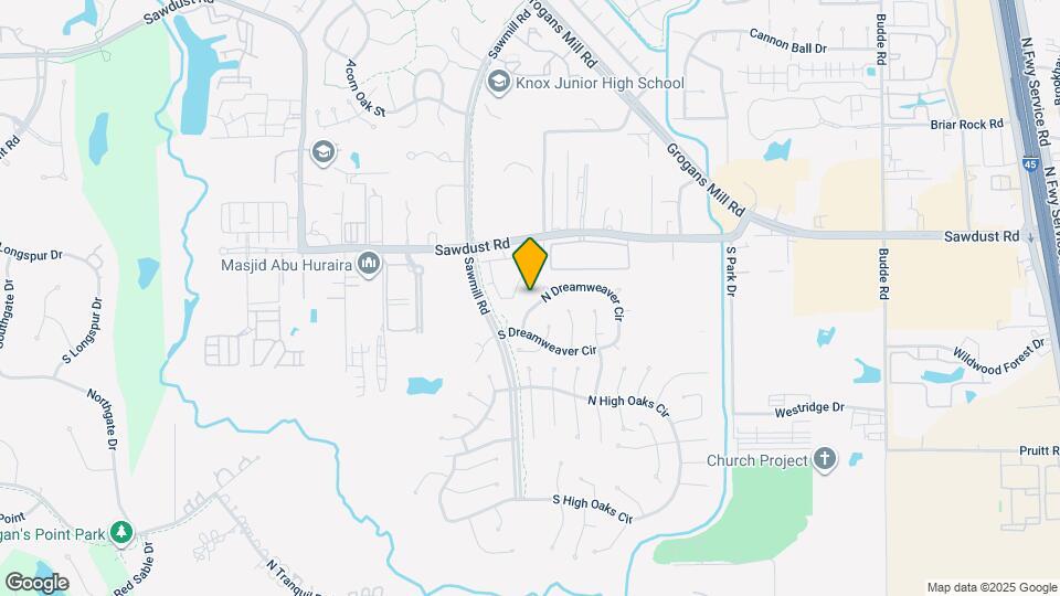 206 N Dreamweaver Cir Map and Location Details