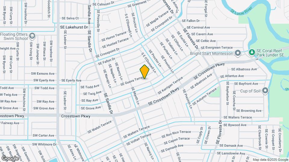 489 SE Evergreen Terrace Map and Location Details